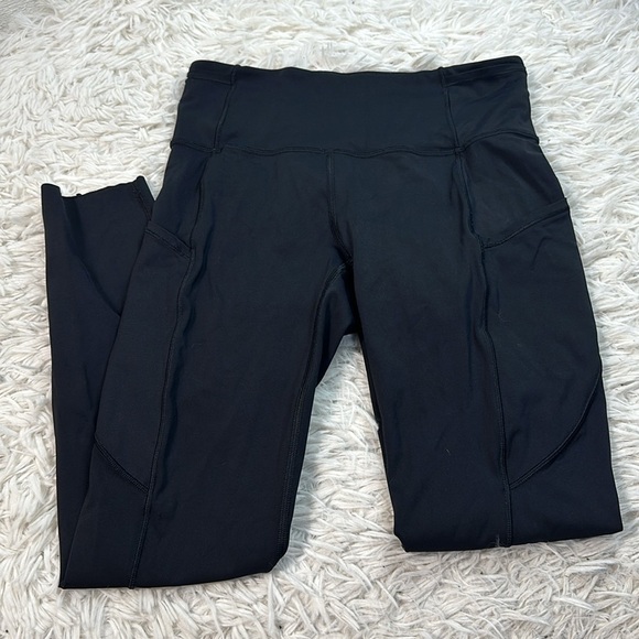 Lululemon Fast & Free 7/8 Tight II *Non-Reflective Nulux 25" Black - Picture 1 of 6